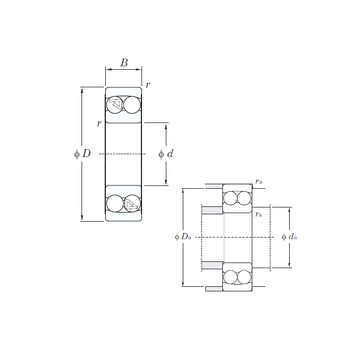 1306 KOYO Self Aligning Ball Bearings