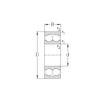 2308 NKE Self Aligning Ball Bearings