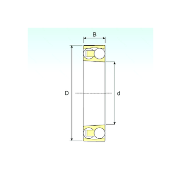 1210 KTN9 ISB Self Aligning Ball Bearings