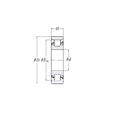 XLRJ1.5/8 RHP Cylindrical Roller Bearings