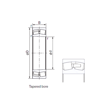 230/850EK NACHI Cylindrical Roller Bearings