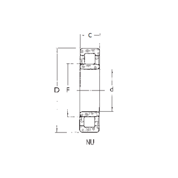 NU305 FBJ Cylindrical Roller Bearings