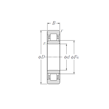 NU1015 NTN Cylindrical Roller Bearings