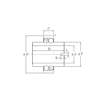 11305 KOYO Self Aligning Ball Bearings