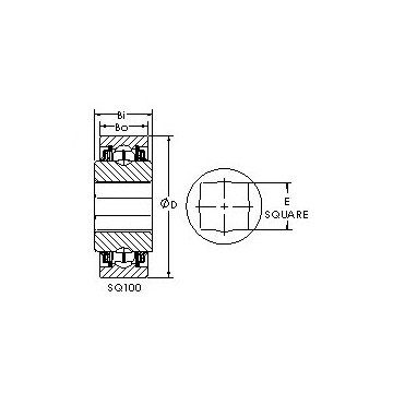 SQ108-102X AST Deep Groove Ball Bearings